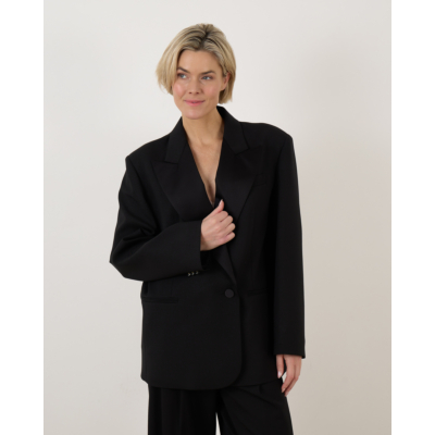 Weekend Max Mara  blazer lange mouw dames 003 black