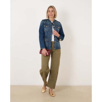 Nili Lotan Patti Short Jacket Simon Wash