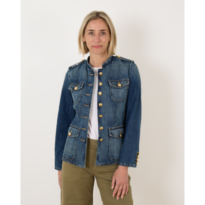 Nili Lotan Patti Short Jacket Simon Wash