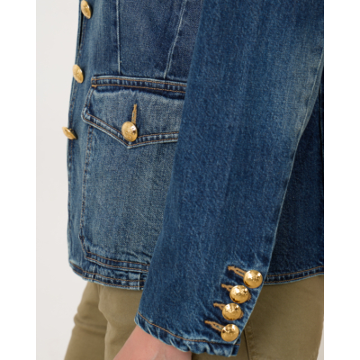 Nili Lotan Patti Short Jacket Simon Wash