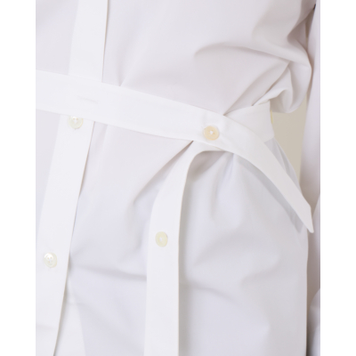 Róhe blouse lange mouw 100 OPTIC WHITE