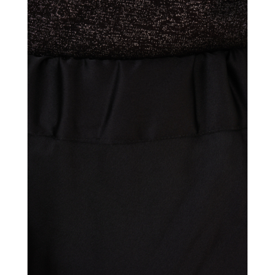 Sea Me Happy Jude Skirt Satin Black