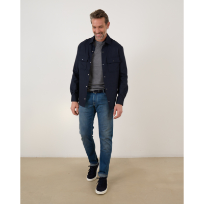 Stefan Brandt Eli T-shirt Mel Grey