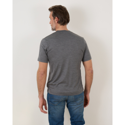 Stefan Brandt Eli T-shirt Mel Grey