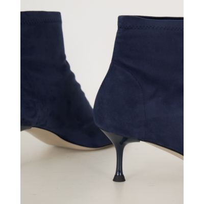 Morobé Luz Enkellaarsje Dark Blu Suede