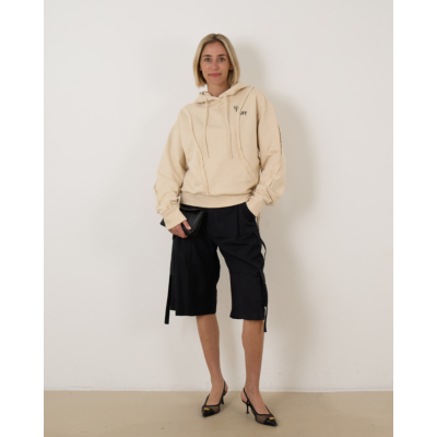 1/OFF Sweater Hoody Sand