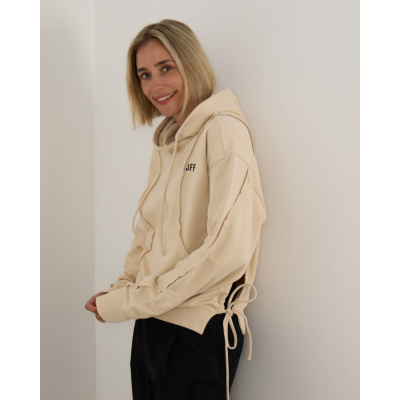 1/OFF Sweater Hoody Sand