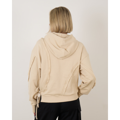 1/OFF Sweater Hoody Sand