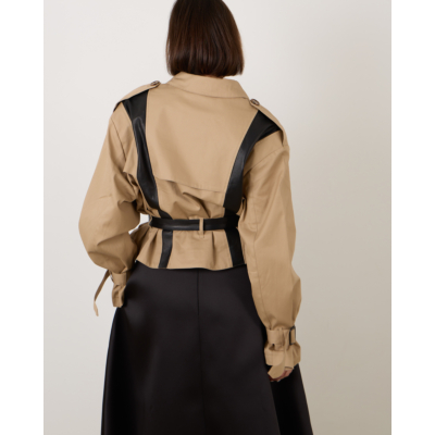 1/OFF Trench Jack Beige