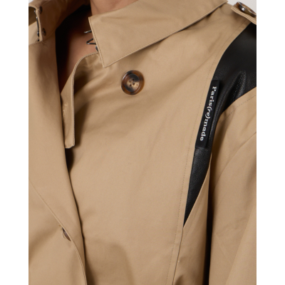 1/OFF Trench Jack Beige