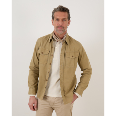 RRL casual Overshirt Faded tan