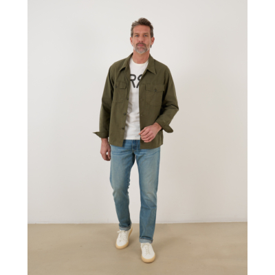 RRL Jersey T-shirt Paper White