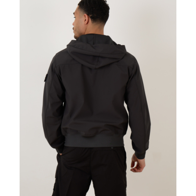 Stone Island Soft Shell Jack Charcoal