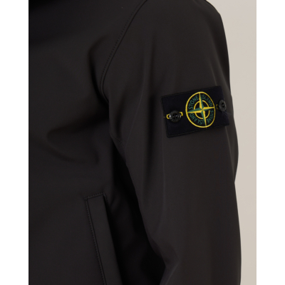Stone Island Soft Shell Jack Charcoal