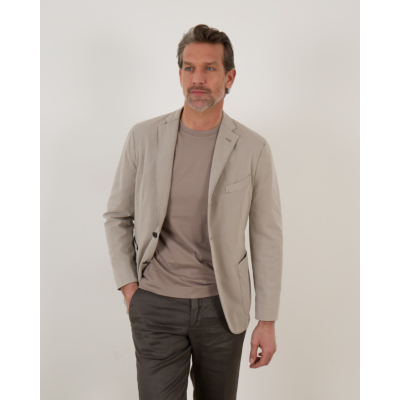 Boglioli Cotton Tencel K-Jacket Taupe