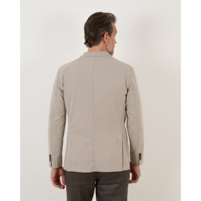 Boglioli Cotton Tencel K-Jacket Taupe
