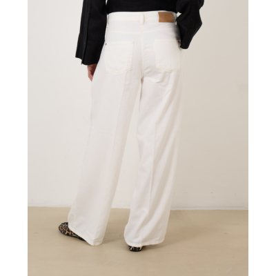 Cambio Alina Jeans Ecru