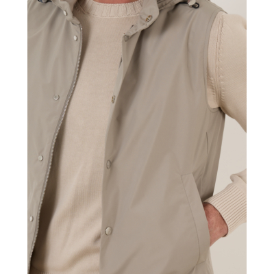 Montecore Gewatteerde Bodywarmer Beige