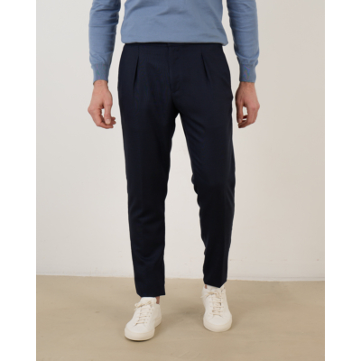 Marco Pescarolo pantalon casual steekzak 8 blue