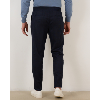 Marco Pescarolo pantalon casual steekzak 8 blue