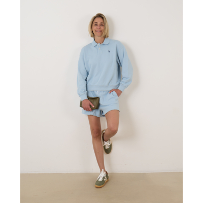 Ralph Lauren Polo-Shirt Lange Alpine Blue