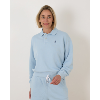 Ralph Lauren Polo-Shirt Lange Alpine Blue