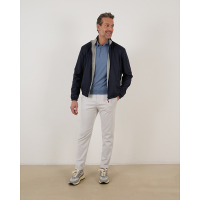Kiton Blouson Jack Reversible Navy Grey