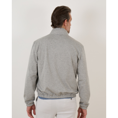 Kiton Blouson Jack Reversible Navy Grey