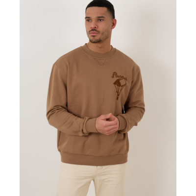 Flâneur One For The Books Sweater Brown