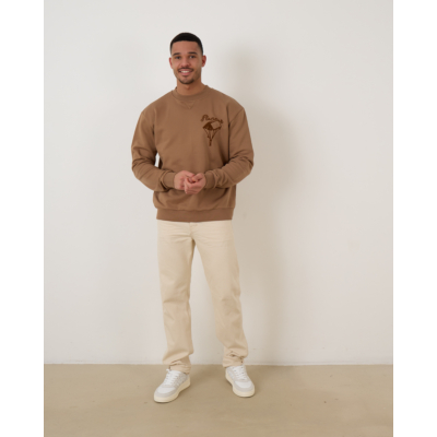 Flâneur One For The Books Sweater Brown
