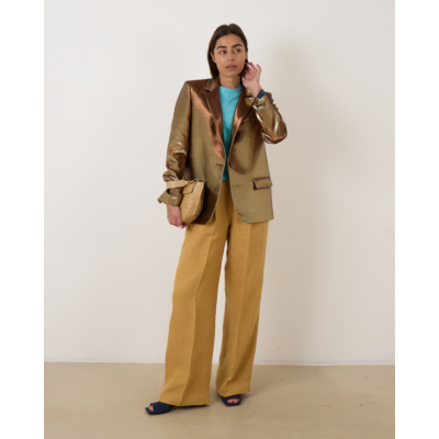 Indress Capucine Blazer Dark Gold