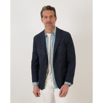 Boglioli casual colbert single breasted 0770 marine