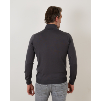 Gran Sasso Halfzip Pullover Antra