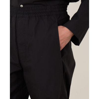 Herman Relaxed Trousers Black