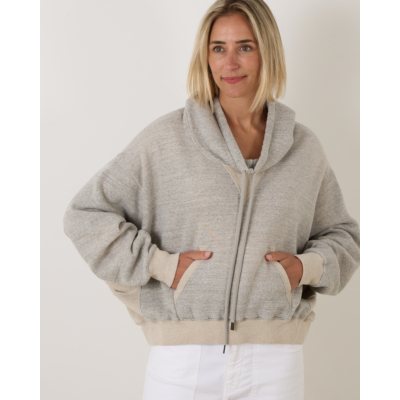 R13 Cropped popover Sweater