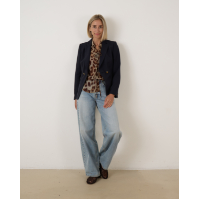 Luisa Cerano Shirt Blouse Animal Print