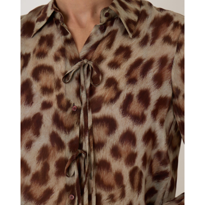 Luisa Cerano Shirt Blouse Animal Print