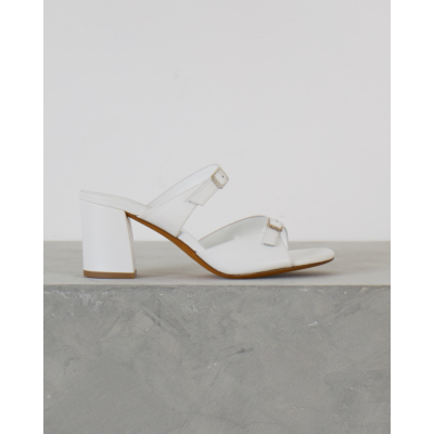 Maryam Nassir Zadeh Una Sandals White