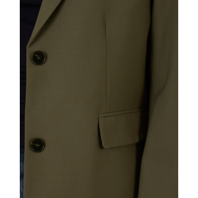 Closed blazer lange mouw dames 681 forest green
