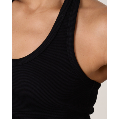 Closed Neckholder Top Black