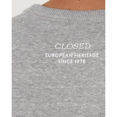 Closed Relaxed Sweatshirt Grey Melange