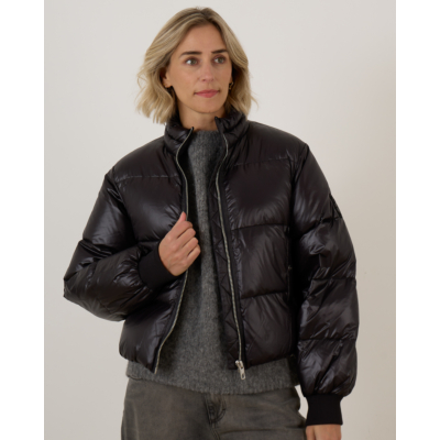 Ganni Gewatteerd Cropped Jack Zwart