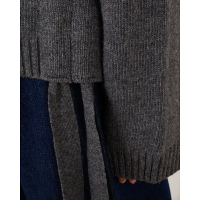 Ganni Crewneck Pullover Grijs