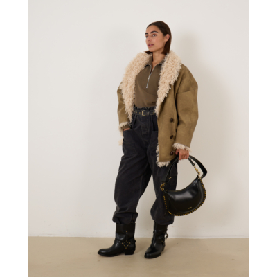 Marant Étoile Clea Coat Taupe