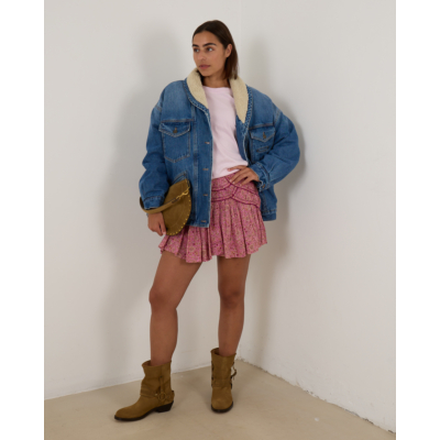 Isabel Marant T-shirt Zelitos Faded Pink