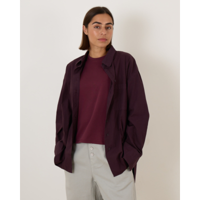 Penn&Ink Blouse Aubergine