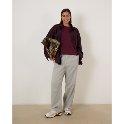 Penn&Ink Blouse Aubergine