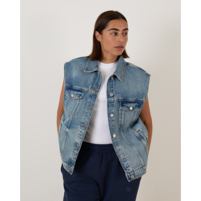 Anine Bing Rory Vest Denim