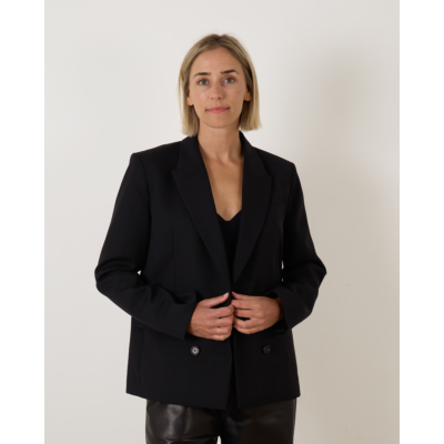 Anine Bing Evalyn Blazer Black