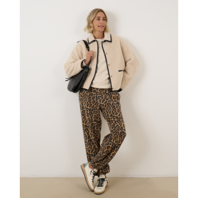 Anine Bing Karter Jogger Leopard